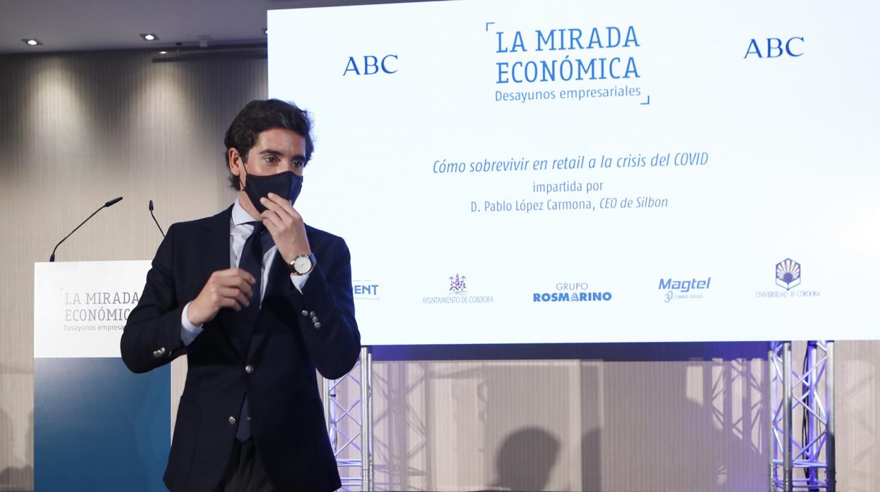 Pablo Lopez tras finalizar el foro de La Mirada Económica de ABC Córdoba