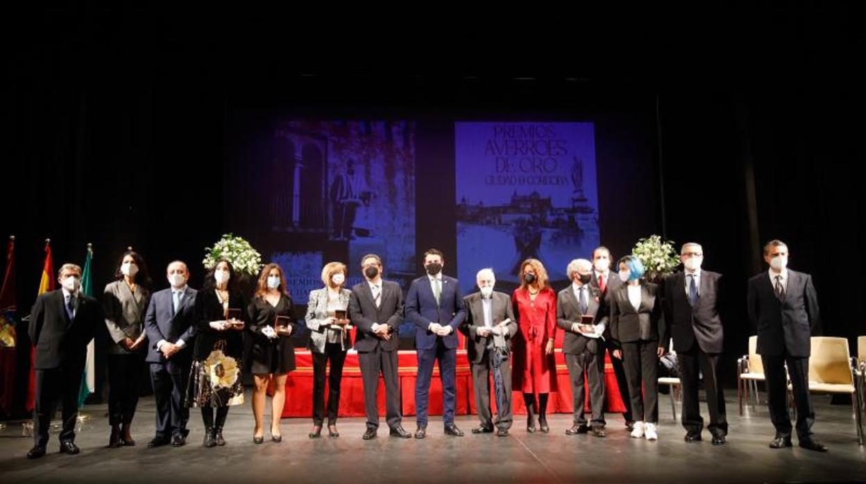 Los galardonados este año por los Premios Averroes de Oro Ciudad de Córdoba