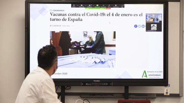 Andalucía tendrá 86 puntos de vacunación Covid y prevé vacunar a todas las residencias en dos semanas
