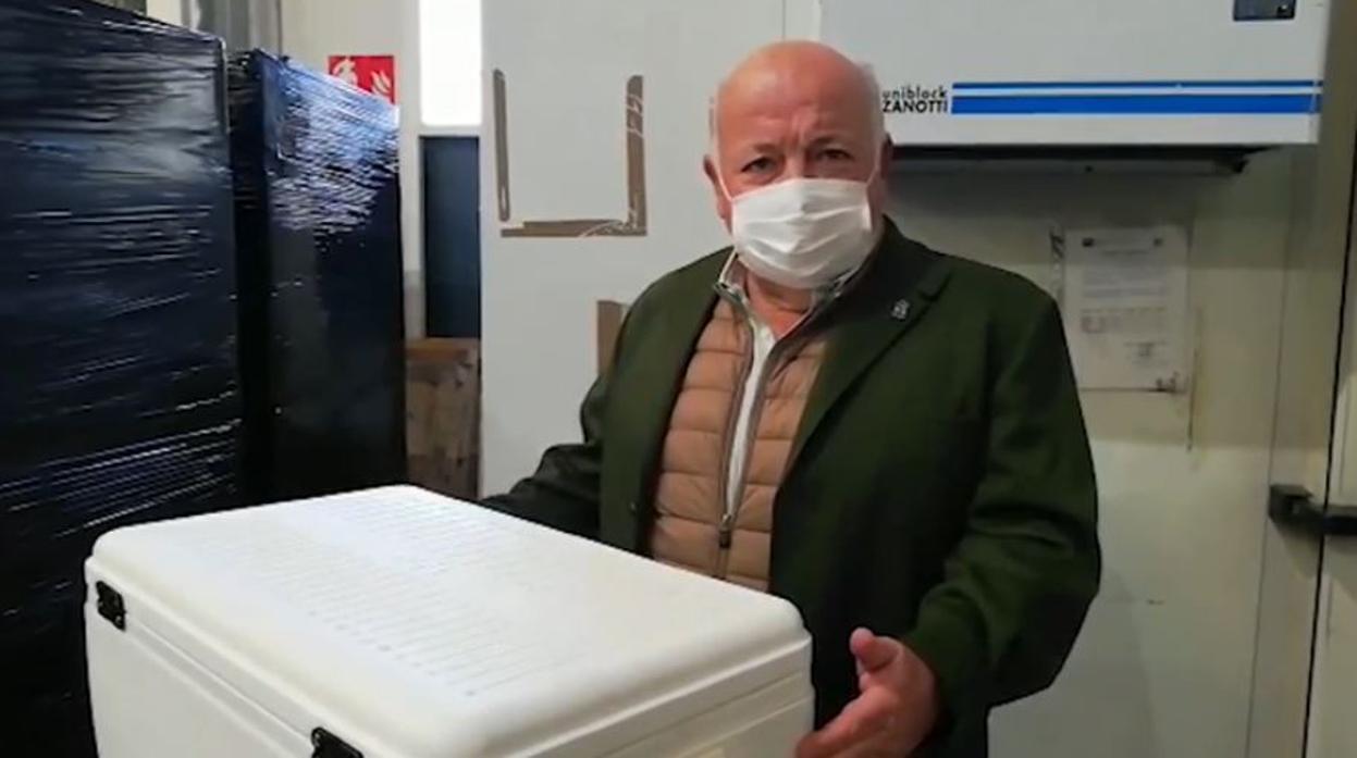 El consejero de Salud, Jesús Aguirre