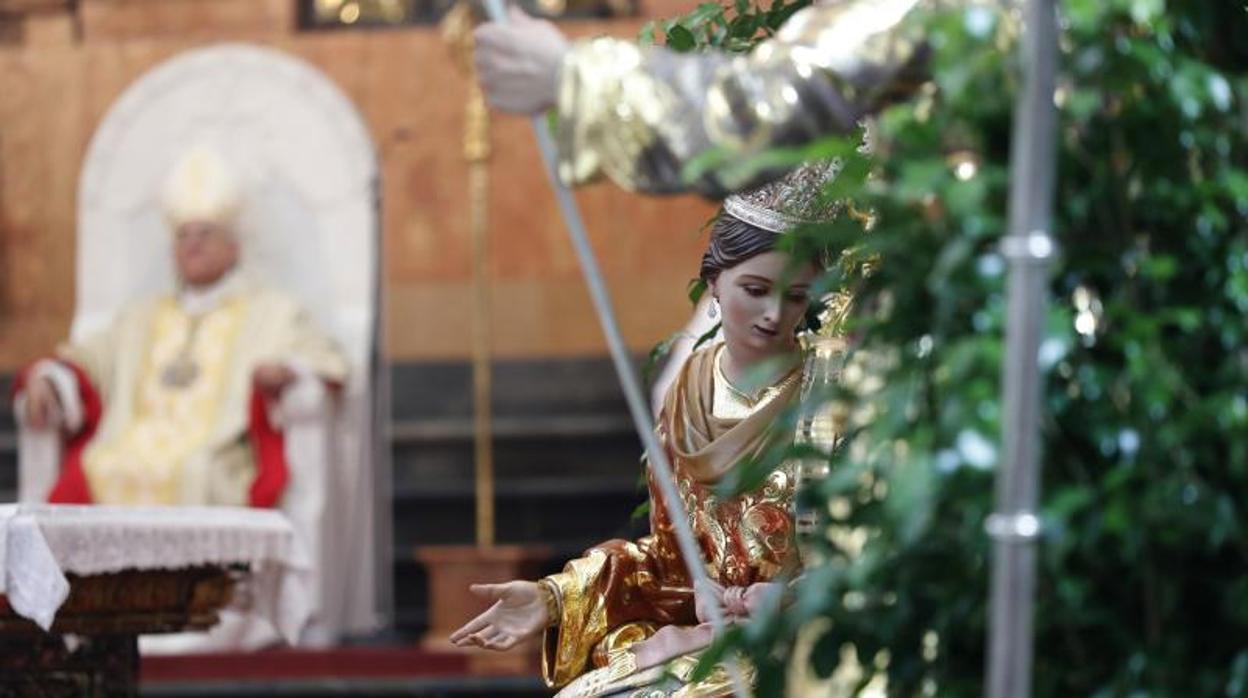 Misa de Navidad celebrada el pasado 25 de diciembre en la Catedral de Córdoba