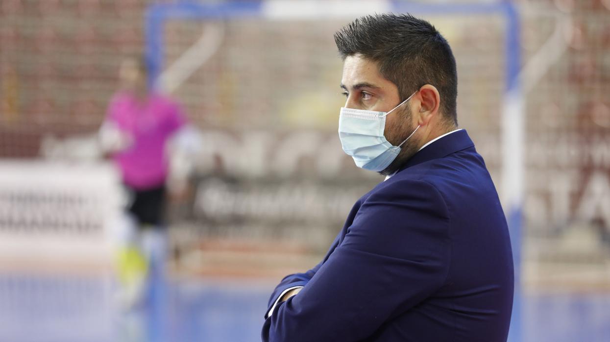 El entrenador del Córdoba Patrimonio de la Humanidad, Josan González