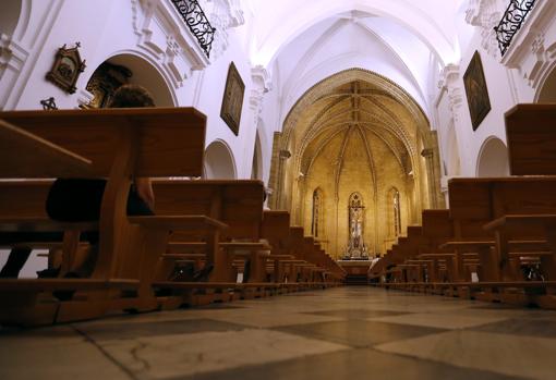 Bóveda de la capilla mayor, de factura gótica, de la Iglesia de San Hipólito de Córdoba