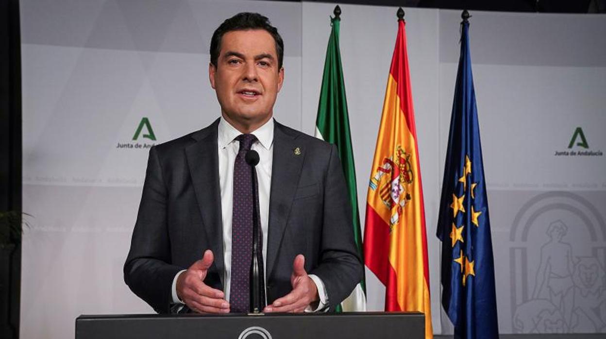 El presidente de la Junta anuncia las nuevas medidas desde el Palacio de San Telmo