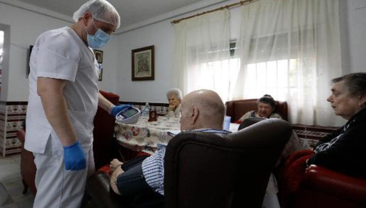 Residencia de mayores en una imagen de archivo