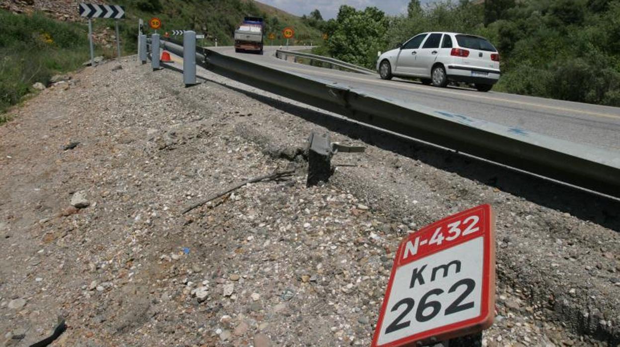 Carretera N-432, una de las más conflicitivas de la provincia de Córdoba