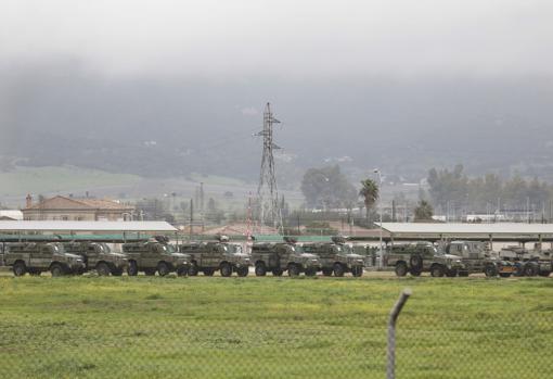 Parte de los terrenos en que se construirá el futuro centro logístico