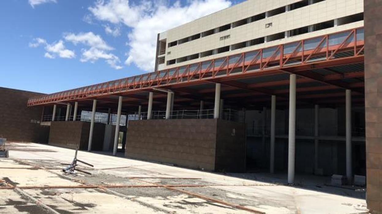 Obras abandonadas del hospital de Marbella