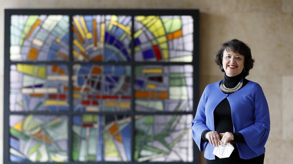 Rafaela Valenzuela, en la sede de la Subdelegación del Gobierno en Córdoba