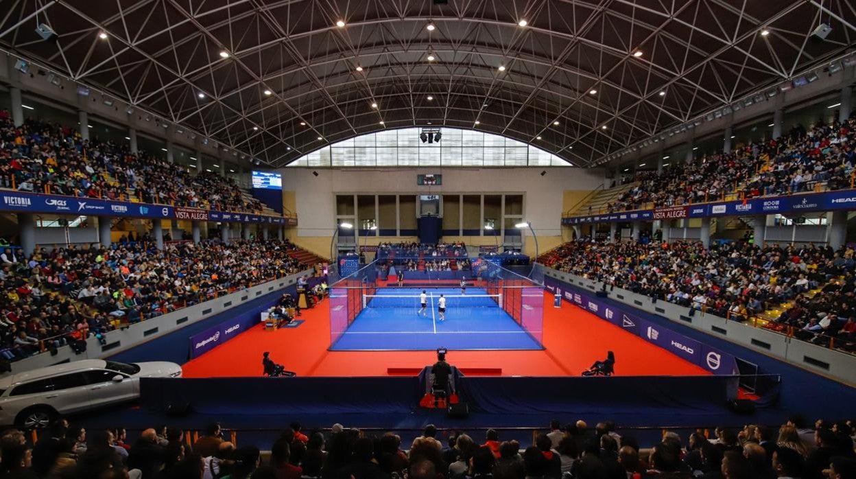 Imagen panorámica del Open de Córdoba del World Pádel Tour en 2019 en Vista Alegre