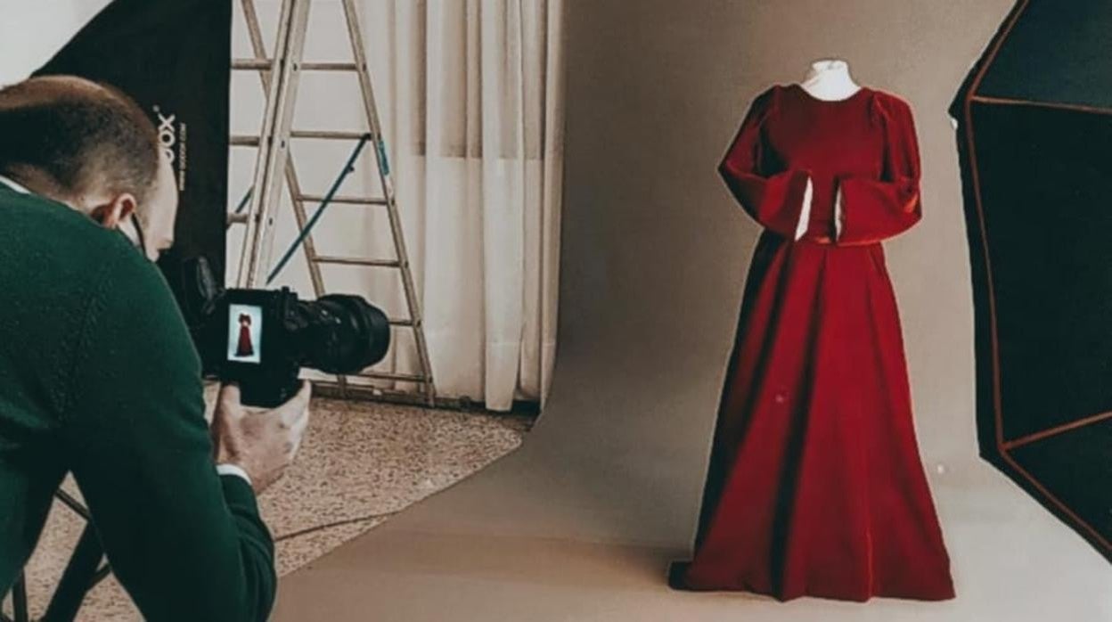 Trabajo fotográfico de una de las piezas de la Oración del Huerto