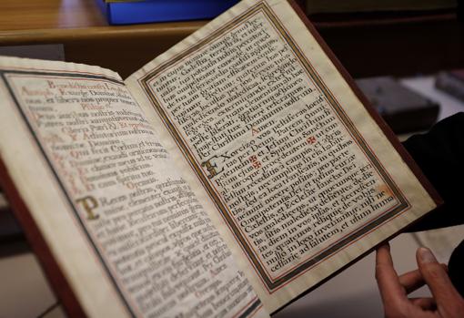 Documento en el Archivo de la Mezquita-Catedral de Córdoba