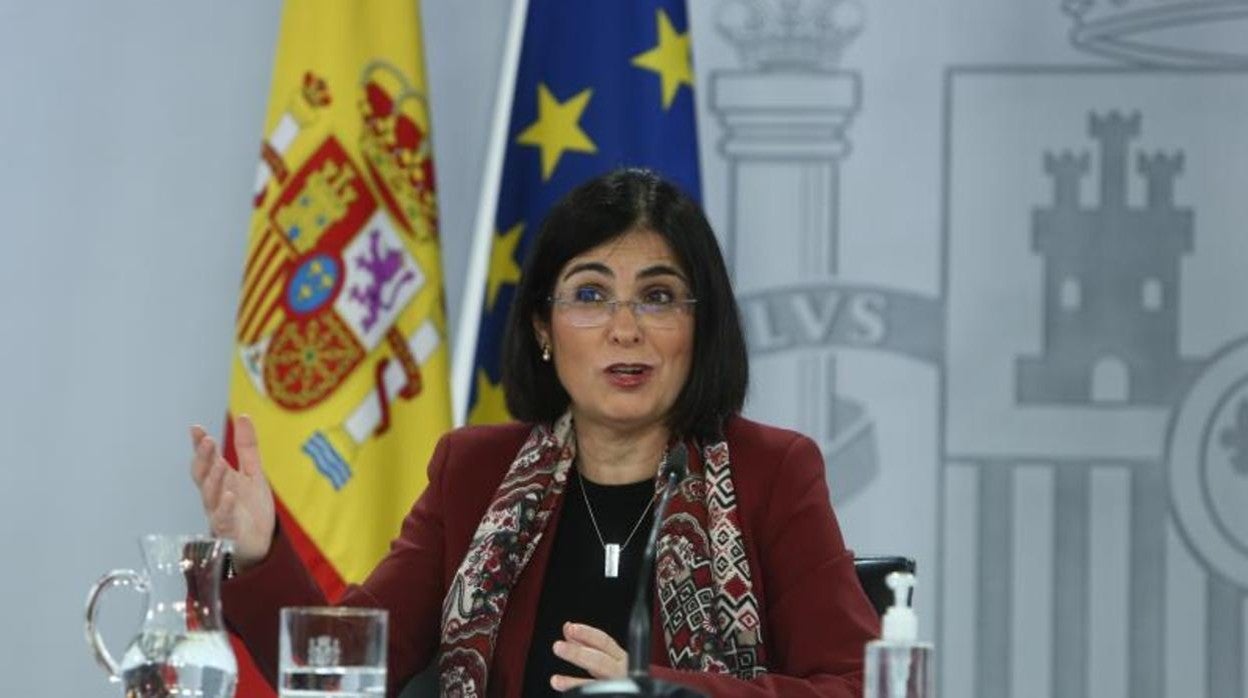 La ministra de Sanidad, Carolina Darias, es la que preside ahora las reuniones interterritoriales de Salud