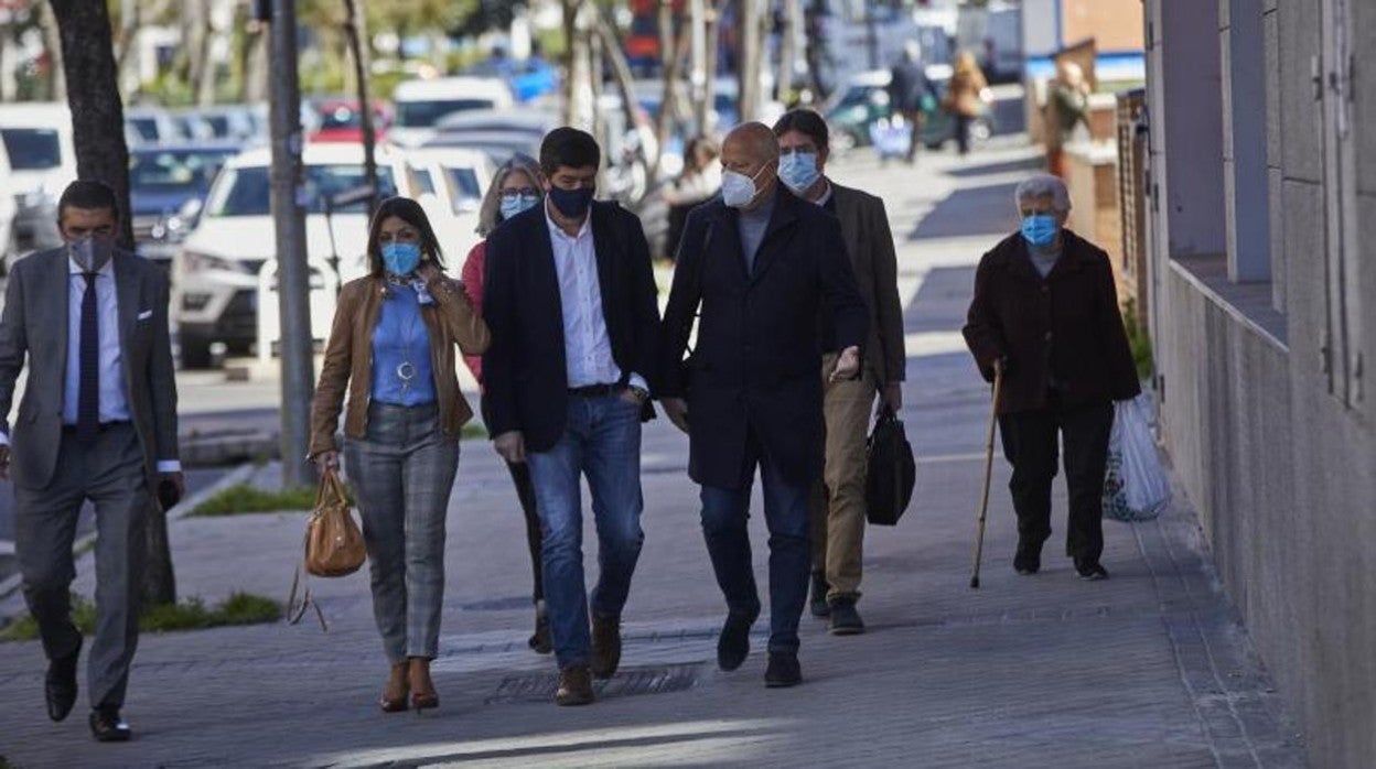 Bosquet, Juan Marín y Javier Imbroda, desplazados a la capital madrileña para asistir a la ejecutiva extraodinaria