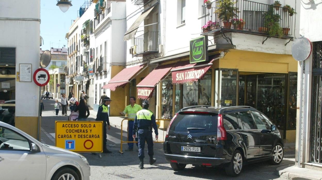 Último corte del Realejo por obras durante el año 2008