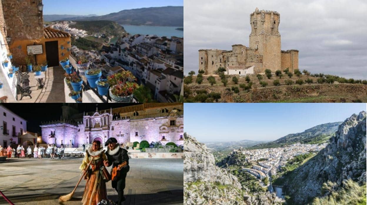 Imágenes de Hinojosa del Duque, Iznájar, Zuheros y Belalcázar, algunos de los pueblos con más encanto de Córdoba