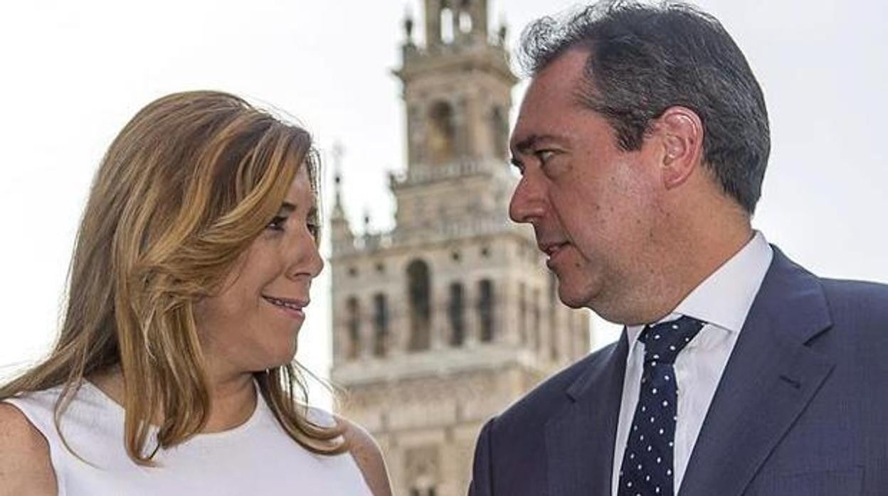 Susana Díaz y Juan Espadas