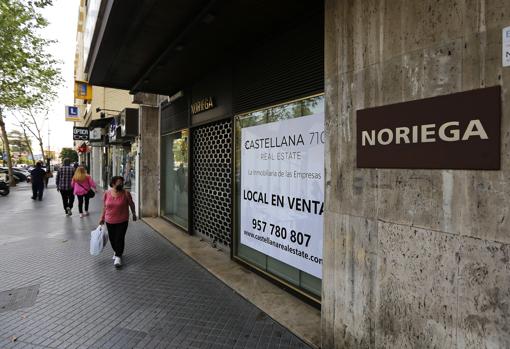 Local donde tenía su sede la constructora Noriega en Córdoba