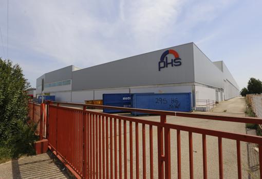 Nave en el polígono de Las Quemadas que pertenecía al grupo