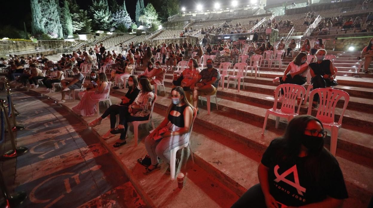 Concierto en el Teatro de la Axerquía en el verano de 2020