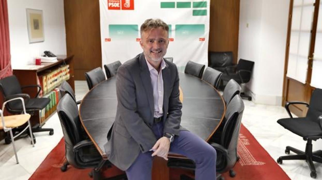 El portavoz del PSOE en el Parlamento de Andalucía, José Fiscal