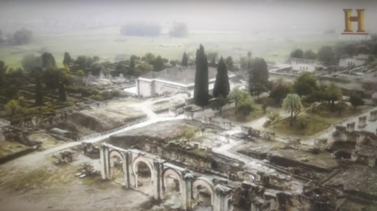 Captura del video promocional del capítulo 'Al-Ándalus, el legado" en el que aparece Medina Azahara