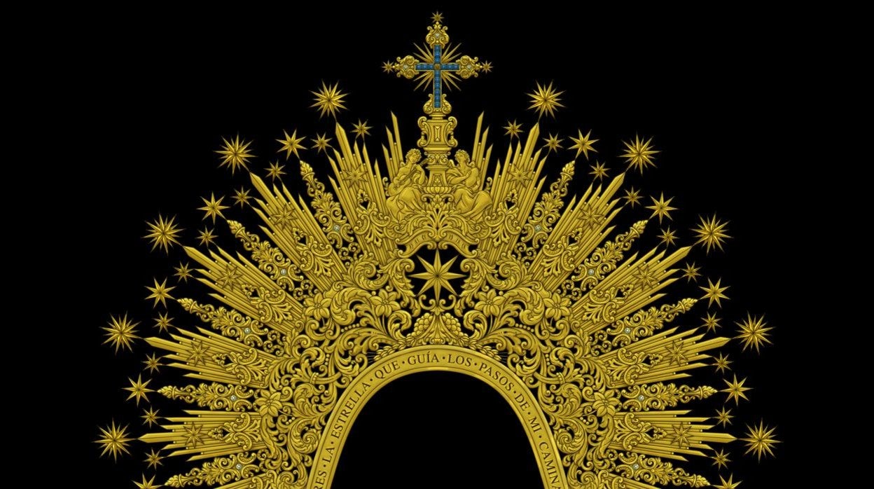 Diseño de la nueva diadema para la Virgen de la Estrella de Córdoba