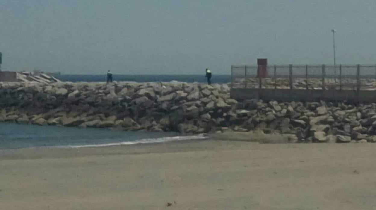 Imagen del puerto de La Atunara, en La Línea de la Concepción