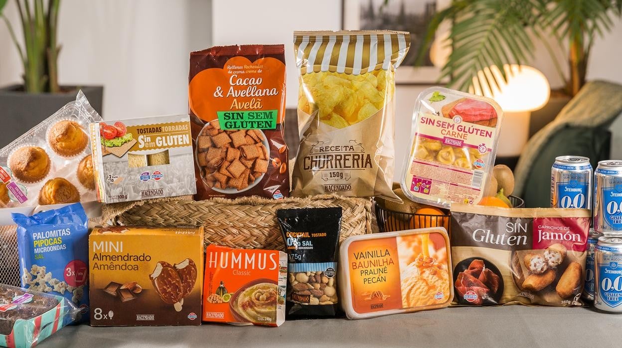Productos sin gluten de Mercadona
