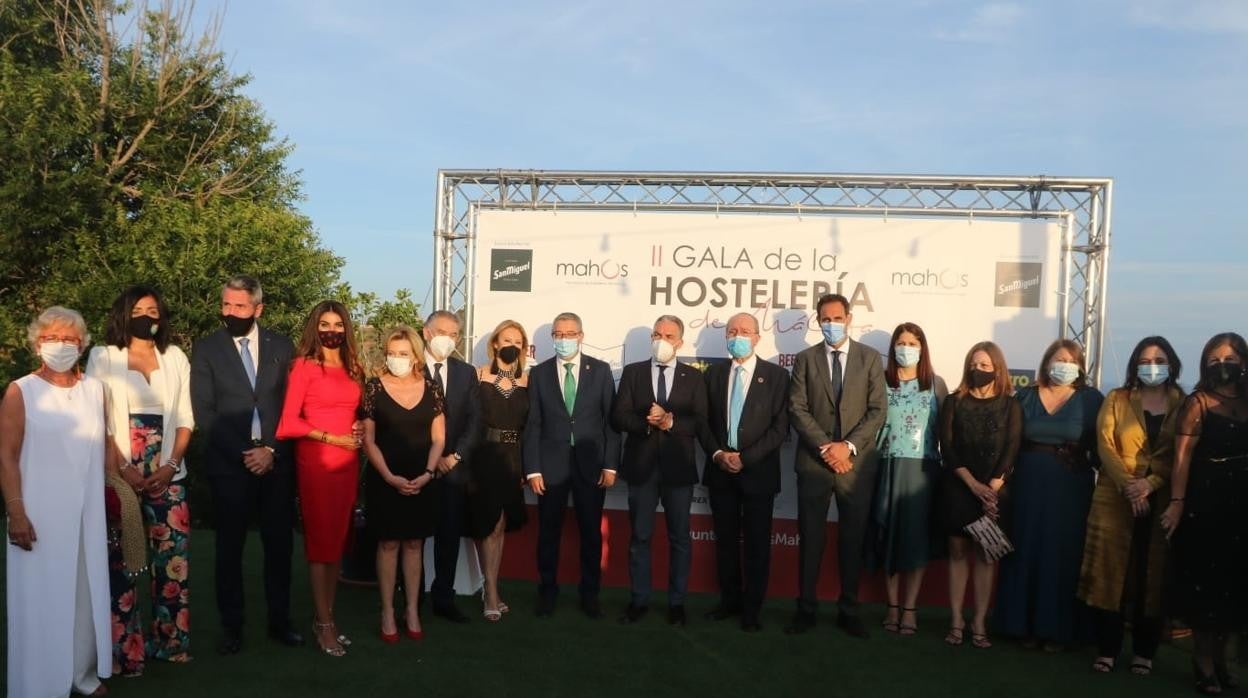 Autoridades y asistentes a la gala celebrada este jueves en Málaga