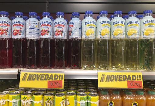 El producto en el supermercado