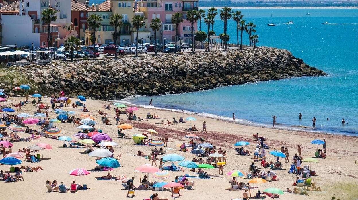 Playa en El Puerto de Santa María
