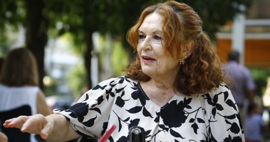 Araleo Moyano, en un momento de la entrevista con ABC Córdoba