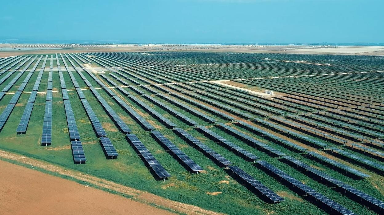 Planta fotovoltaica situada en Palma del Río