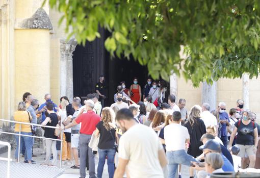 Imagen que presentaba hoy la salida de la Mezquita-Catedral de Córdoba