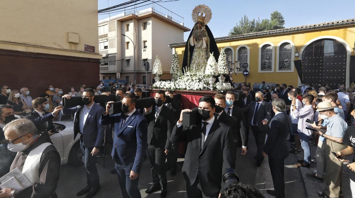 Horario e Itinerario Santo Rosario de María Santísima en su Soledad. Córdoba 15 de Septiembre del 2024