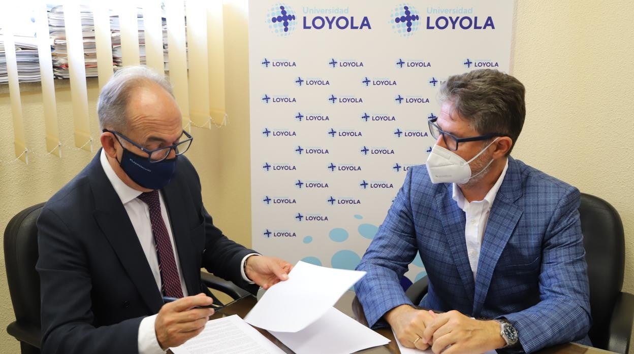 Acto de firma del convenio