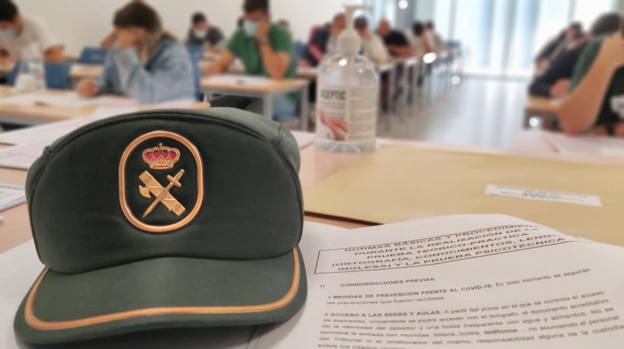 Examen de oposiciones del pasado domingo