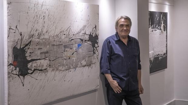 Pepe Amate traslada en Córdoba los daños del confinamiento a la pintura abstracta