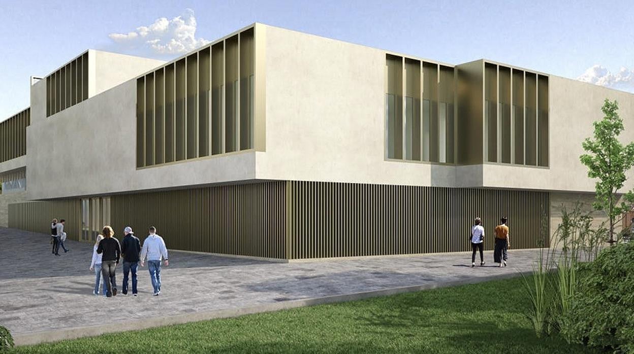 Infografía de la futura sede judicial de Lucena