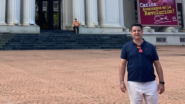 El portavoz de IU en el Ayuntamiento de Córdoba, aliado ahora del sandinismo en Nicaragua
