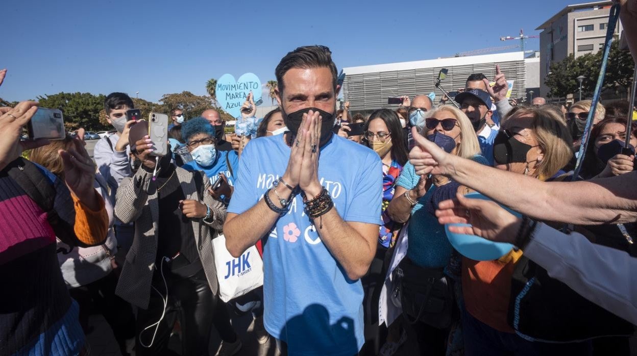 Antonio David Flores, este sábado en Málaga