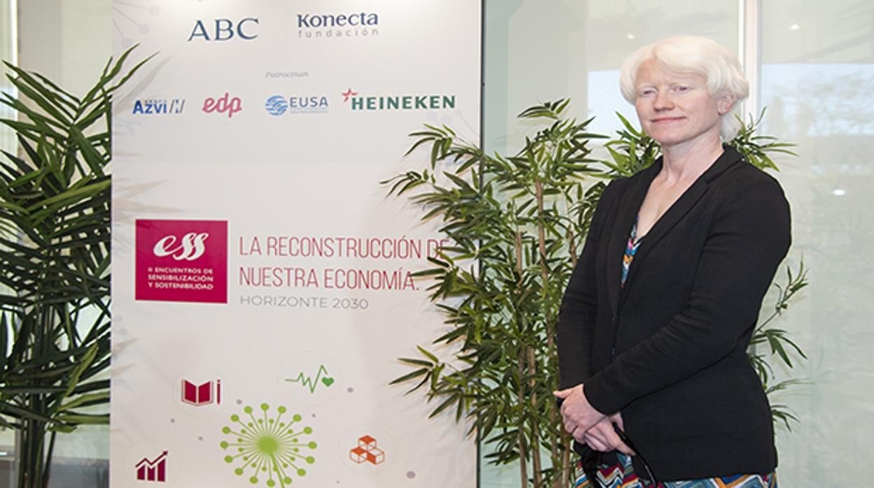 La deportista paralímpica Marta Arce en el II Encuentro de Sensibilización y Sostenibilidad