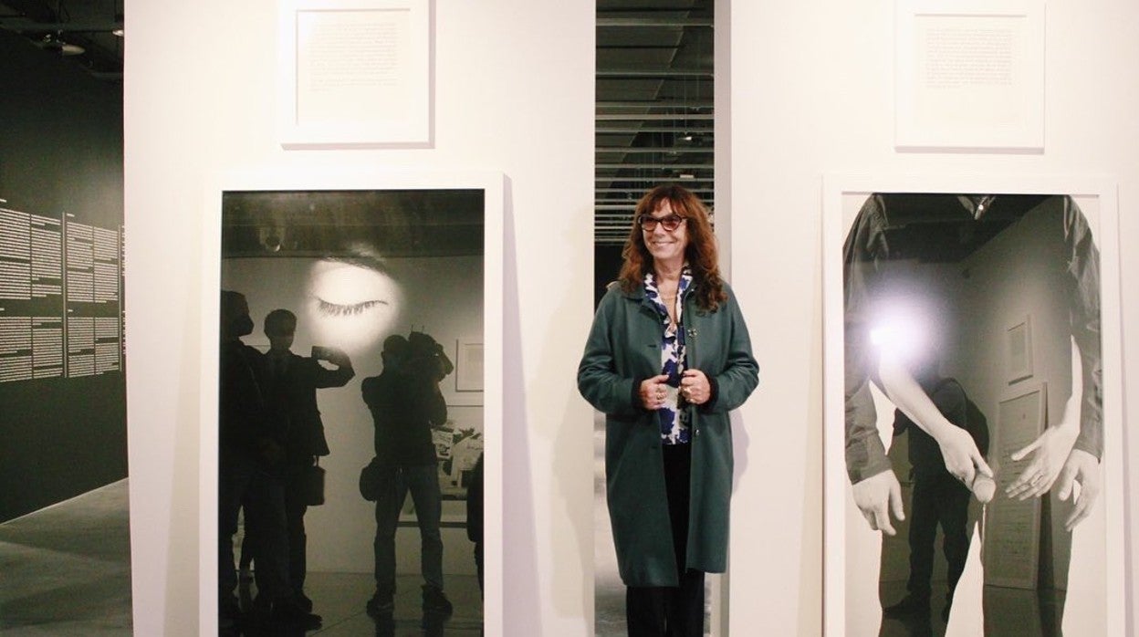 La artista conceptual Sophie Calle, este viernes en Málaga