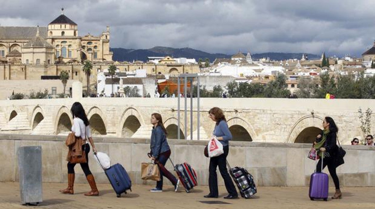 Grupo de turistas en Córdoba