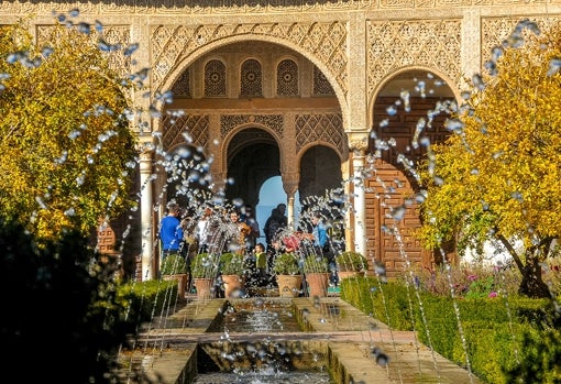 Foto del Generalife en la actualidad