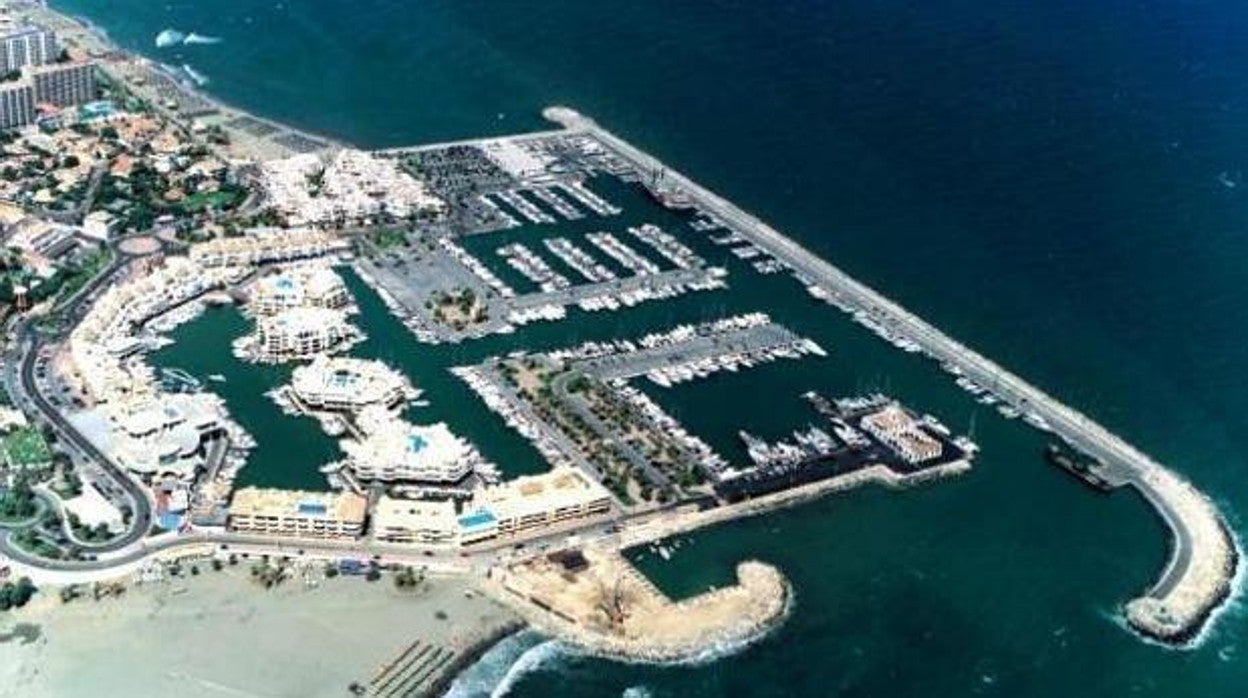 Vista de Puerto Marina, donde se incautó la droga