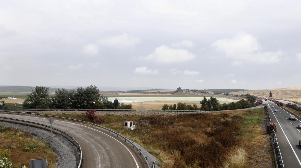 Terrenos donde se construirán las instalaciones castrenses