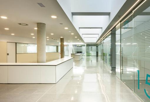 Interior del hospital de alta resolución de Palma del Río