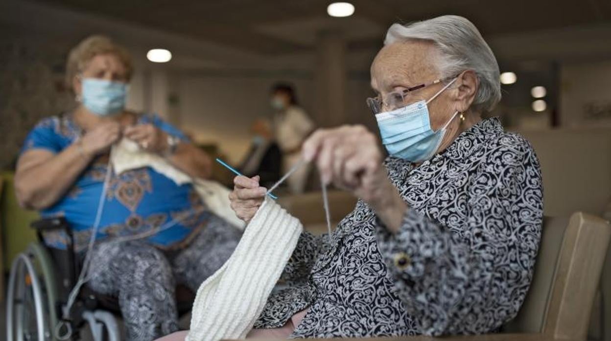 Se mantienen las visitas de familiares o allegados a los mayores